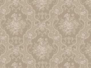 Dollhouse Miniature Wallpaper, English Rose, Beige